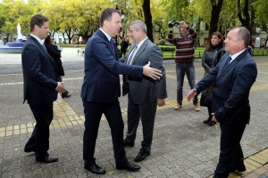 Prijem za pokrajinskog premijera, Igora Mirovića