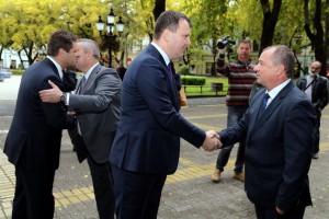 Prijem za pokrajinskog premijera, Igora Mirovića