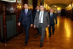 Prijem za pokrajinskog premijera, Igora Mirovića