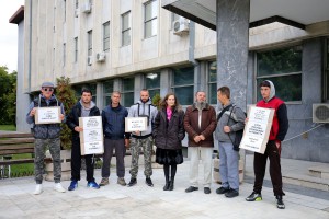 Protest ekologa: "Za društveni ugled ekoloških aktivista, a ne progon!"