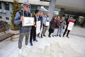 Protest ekologa: "Za društveni ugled ekoloških aktivista, a ne progon!"