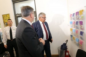 Otvaranje samostalnog šaltera banke "Poštanska štedionica"