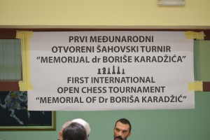 Međunarodni otvoreni memorijalni šahovski turnir "dr Boriša Karadžić"
