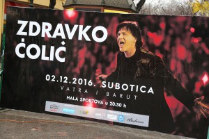 Zdravko Čolić posetio Suboticu