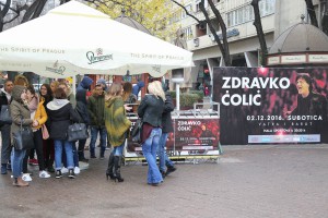 Zdravko Čolić posetio Suboticu