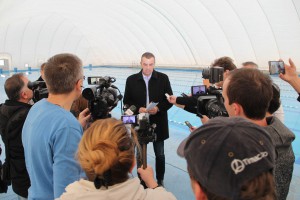 Puštanje u rad novog balona na otvorenom bazenu u Dudovoj šumi