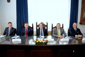 Sastanak gradonačelnika Subotice, predsednika Vlade APV i ambasadora Italije u Beogradu