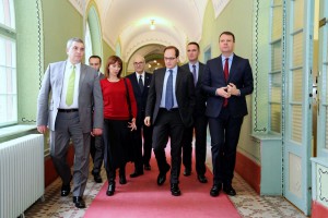 Sastanak gradonačelnika Subotice, predsednika Vlade APV i privrednika iz Italije