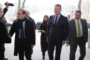 Sastanak gradonačelnika Subotice, predsednika Vlade APV i privrednika iz Italije