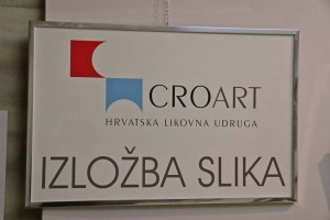 Izložba slika članova CroArt-a i gostiju
