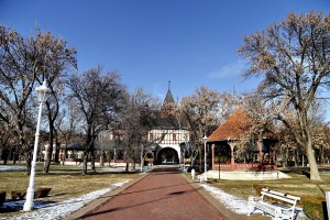 Klizanje po zaleđenom jezeru Palić