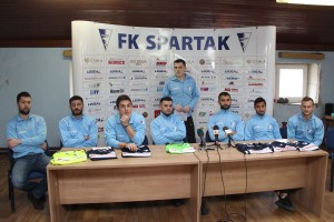 Predstavljanje pojačanja FK "Spartak" za prolećni deo sezone