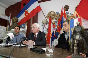 Konferencija za medije povodom statusa "Mini Jugoslavije"