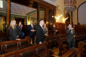 Sastanak sa gradonačelnikom povodom rekonstrukcije Centra za socijalni rad