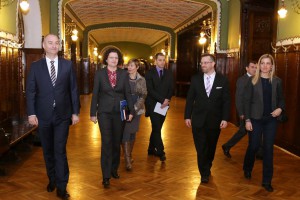 Sastanak sa gradonačelnikom povodom rekonstrukcije Centra za socijalni rad