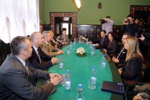 Sastanak sa gradonačelnikom povodom rekonstrukcije Centra za socijalni rad