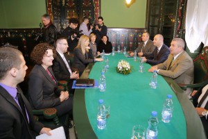 Sastanak sa gradonačelnikom povodom rekonstrukcije Centra za socijalni rad