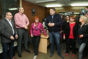 Koktel povodom Dana žena u prostorijama Pokreta socijalista