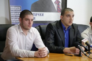 Konferencija za medije GrO Srpske radikalne stranke