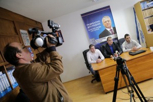 Konferencija za medije GrO Srpske radikalne stranke