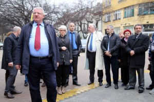 Predsednički kandidat Vojislav Šešelj u Subotici