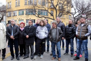 Predsednički kandidat Vojislav Šešelj u Subotici