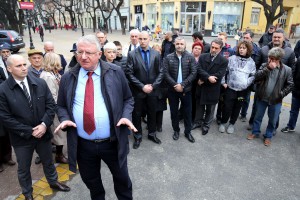 Predsednički kandidat Vojislav Šešelj u Subotici