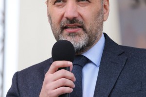 Predsednički kandidat Saša Janković u Subotici