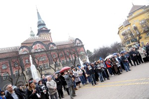 Predsednički kandidat Saša Janković u Subotici