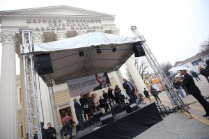 Predsednički kandidat Saša Janković u Subotici