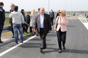 Puštanje u saobraćaj dela Y-kraka (petlja Subotica-jug)