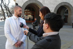 Predsednički kandidat Ljubiša Preletačević Beli