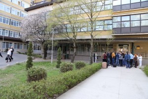 Obilazak radova u prostorijama buduće angio-sale