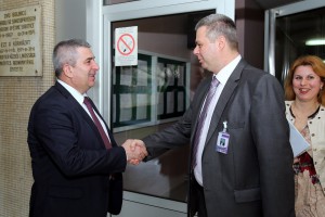 Obilazak radova u prostorijama buduće angio-sale