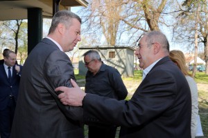 Obilazak radova u prostorijama buduće angio-sale