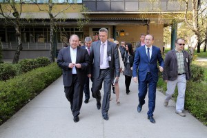 Obilazak radova u prostorijama buduće angio-sale