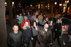 "Protest grupe građana protiv diktature" - 1. dan