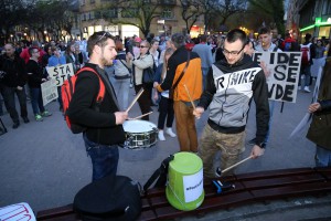 "Protest grupe građana protiv diktature" - 2. dan