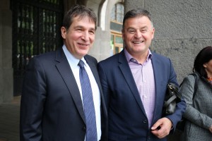 Patrijarh srpski Irinej sa gradonačelnikom Subotice