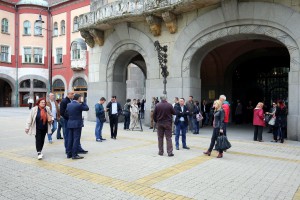 Patrijarh srpski Irinej sa gradonačelnikom Subotice