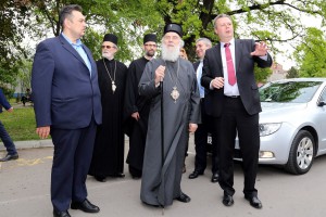 Patrijarh srpski Irinej u obilasku Opšte bolnice