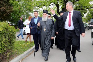 Patrijarh srpski Irinej u obilasku Opšte bolnice