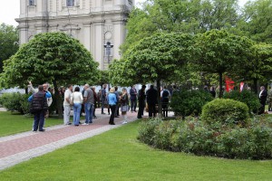 Polaganje venaca povodom Dana pobede nad fašizmom