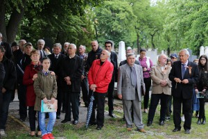 Polaganje venaca u Spomen parku povodom Dana pobede nad fašizmom