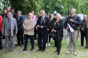 Polaganje venaca u Spomen parku povodom Dana pobede nad fašizmom