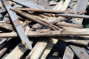 Zamena drvene oplate na Zelenoj fontani