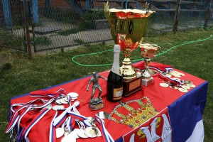 Svečanost uručenja pehara šampionima Gradske fudbalske lige