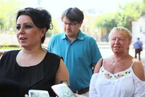 Dodela specijalnog bicikla Slavku Adamovu