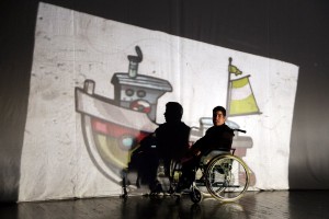 Generalna proba predstave dece iz Kolevke