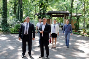 Obilazak radova na rekonstrukciji Letnje pozornice